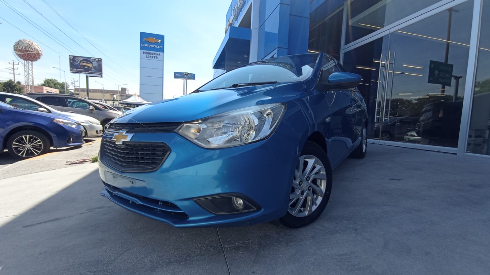 Chevrolet Aveo LT Paq "C" Color Azul Oceano 2018 Mt