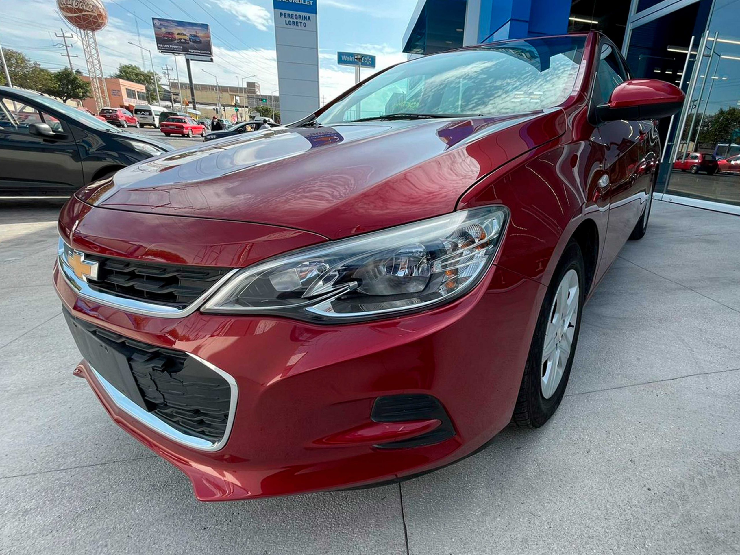 Chevrolet Cavalier LS Paq. "D" Color Rojo Agata 2019 Mt