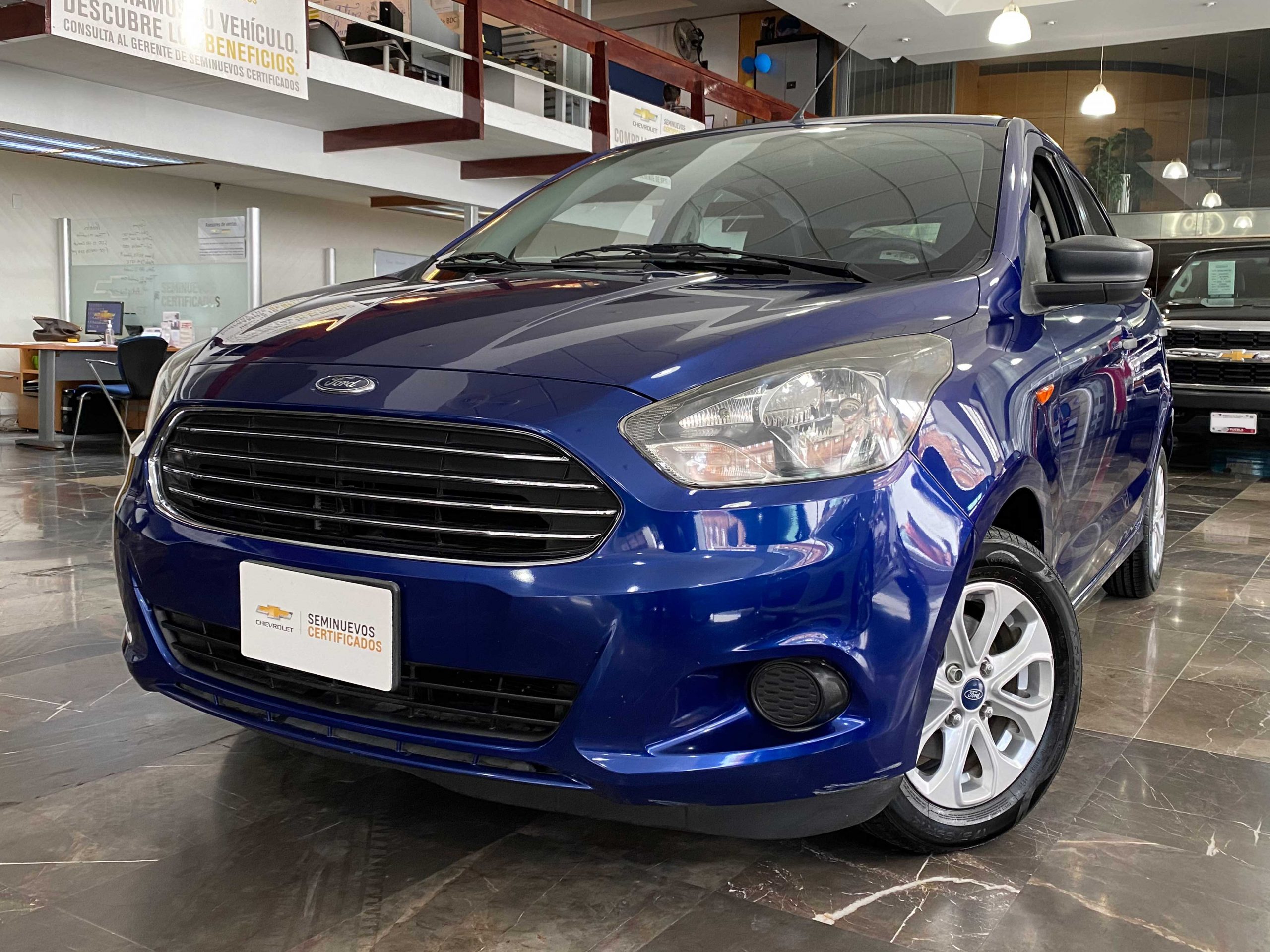 Ford Figo Energy Hatchback Color Azul 2018 Mt